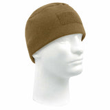 Military Style Polar Fleece Watch Cap with Patch Loop