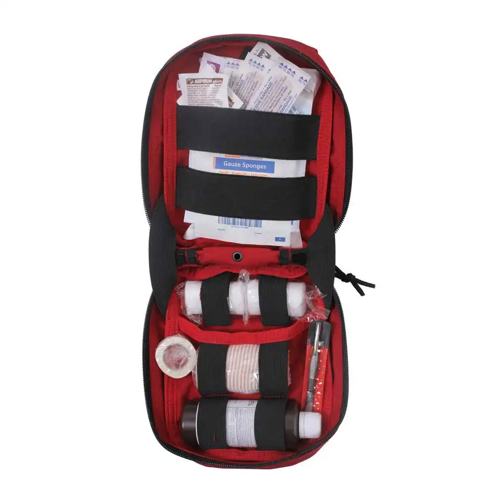 Basic Issue Red MOLLE First Aid Kit