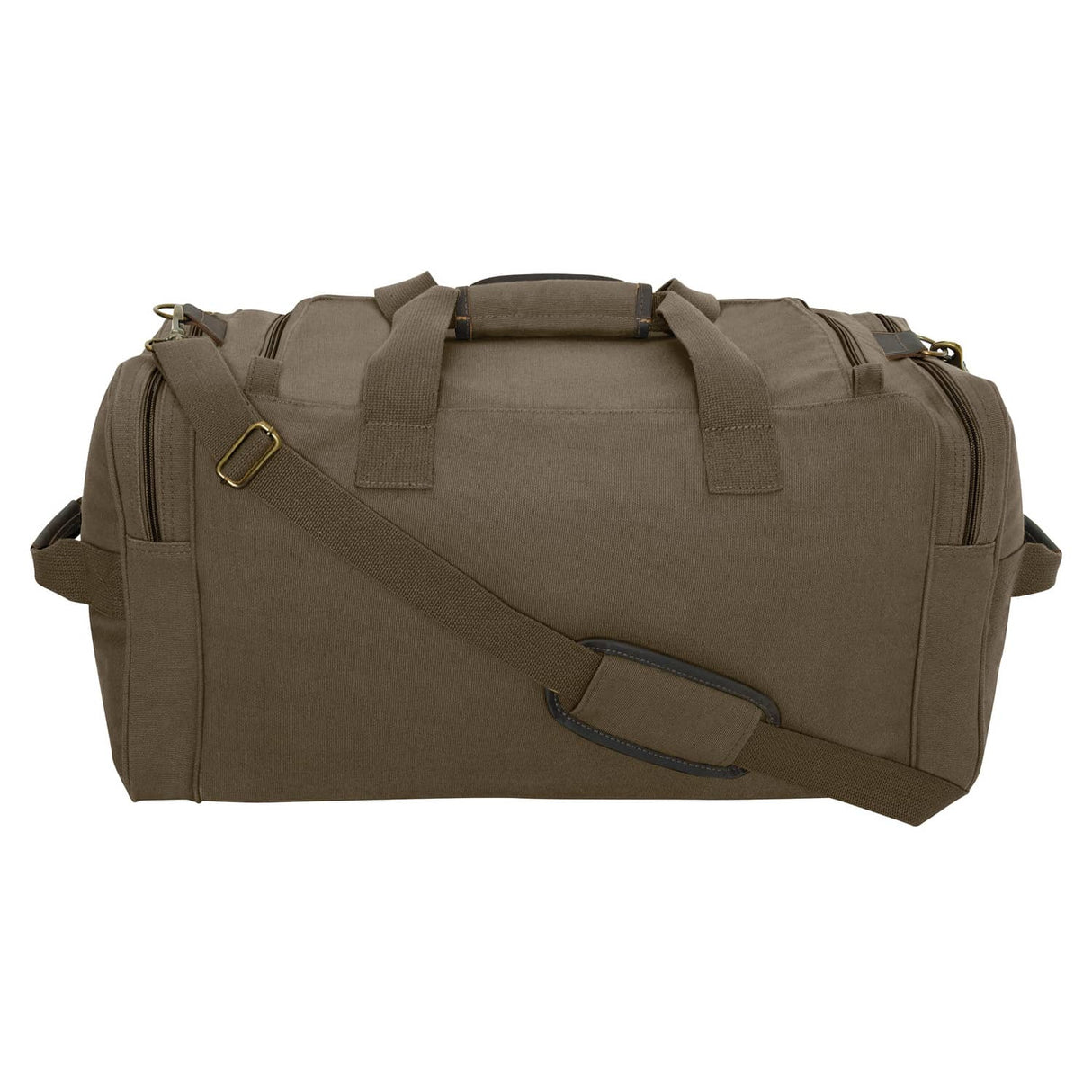 Olive Drab Canvas Long Weekend Duffel Bag