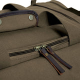 Olive Drab Canvas Long Weekend Duffel Bag