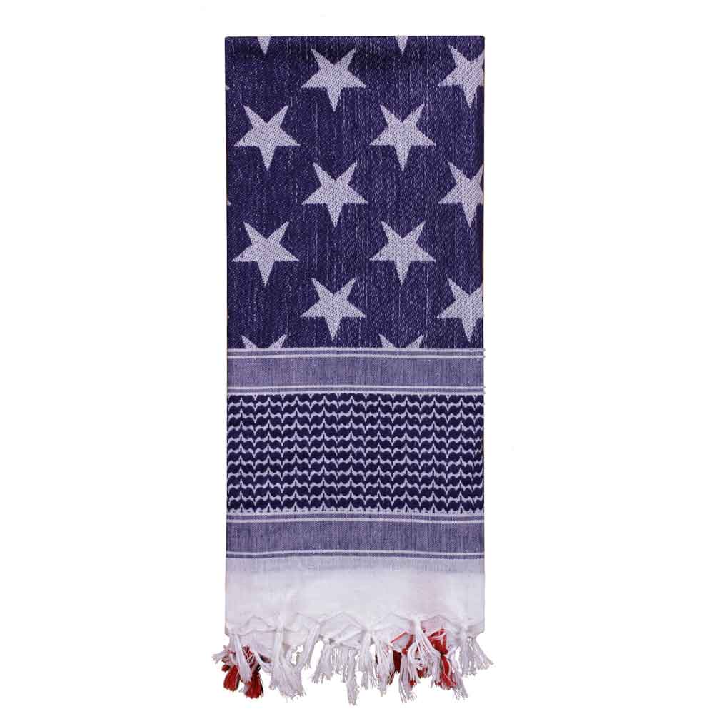 USA Flag Shemagh Tactical Desert Scarf