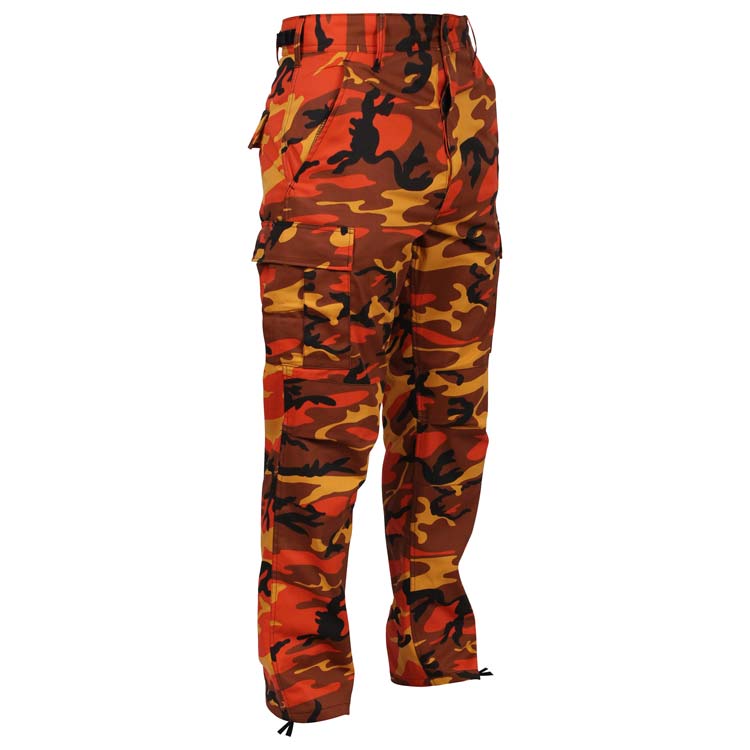 Savage Orange Camouflage BDU Pant