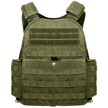 Olive Drab MOLLE Plate Carrier Tactical Vest