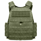 Olive Drab MOLLE Plate Carrier Tactical Vest