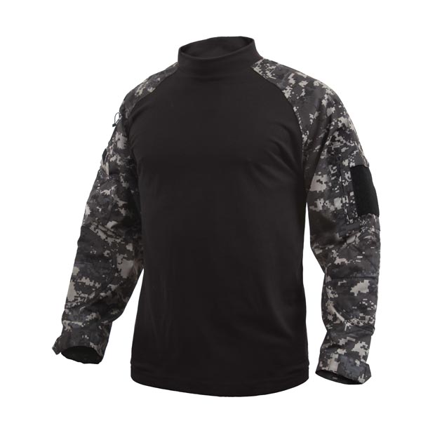 Digital Subdued Urban Camo Combat Shirt