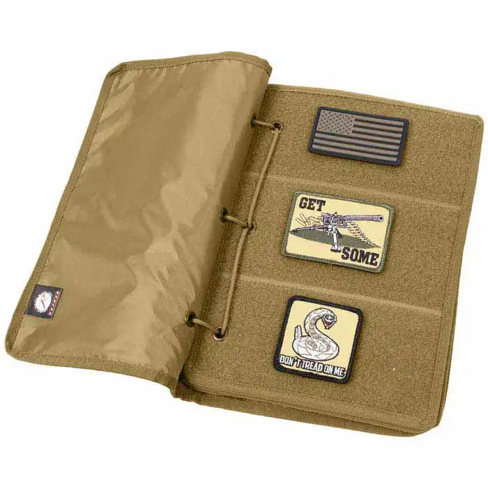 Basic Issue Coyote Brown Military Morale Patch Book