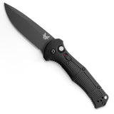 Benchmade Claymore Black 3.6-Inch Plain Edge Automatic Knife