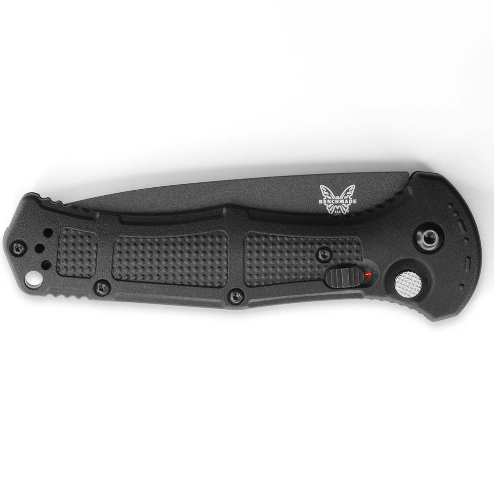 Benchmade Claymore Black 3.6-Inch Plain Edge Automatic Knife