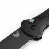 Benchmade Claymore Black 3.6-Inch Plain Edge Automatic Knife