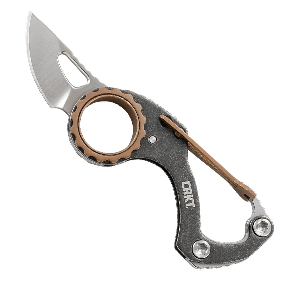 CRKT Compano 1.42-Inch Carabiner Folding Knife