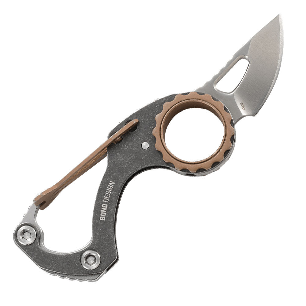 CRKT Compano 1.42-Inch Carabiner Folding Knife