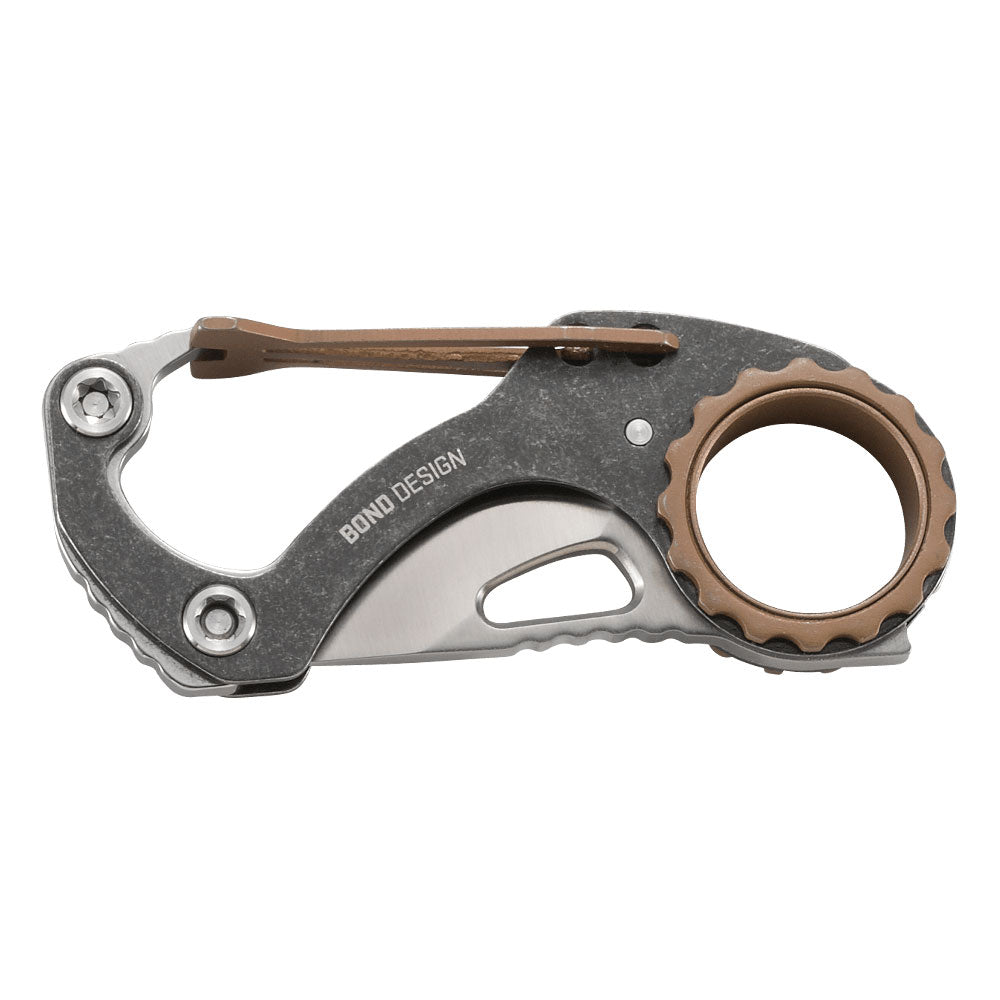 CRKT Compano 1.42-Inch Carabiner Folding Knife