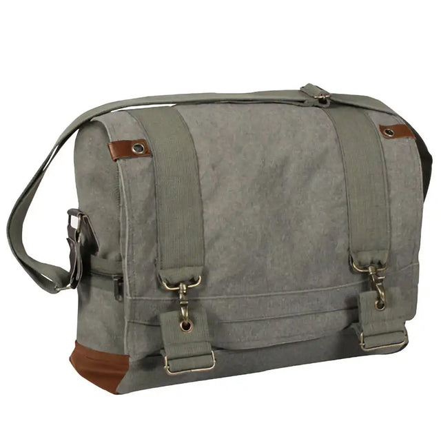 Olive Drab B-15 Pilot Messenger Bag