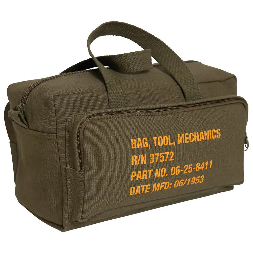 Military Style Mechanic Toolbag with Stamp
