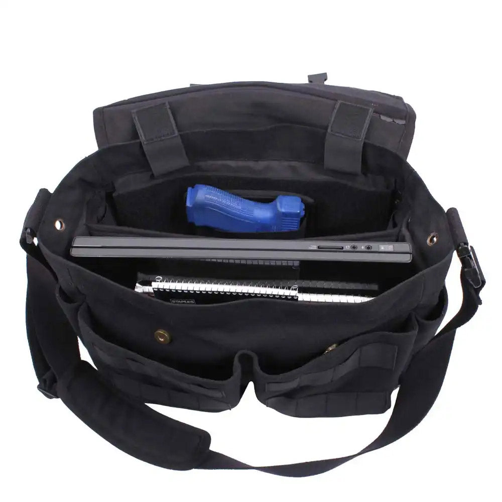 Rothco Black Concealed Carry Messenger Bag