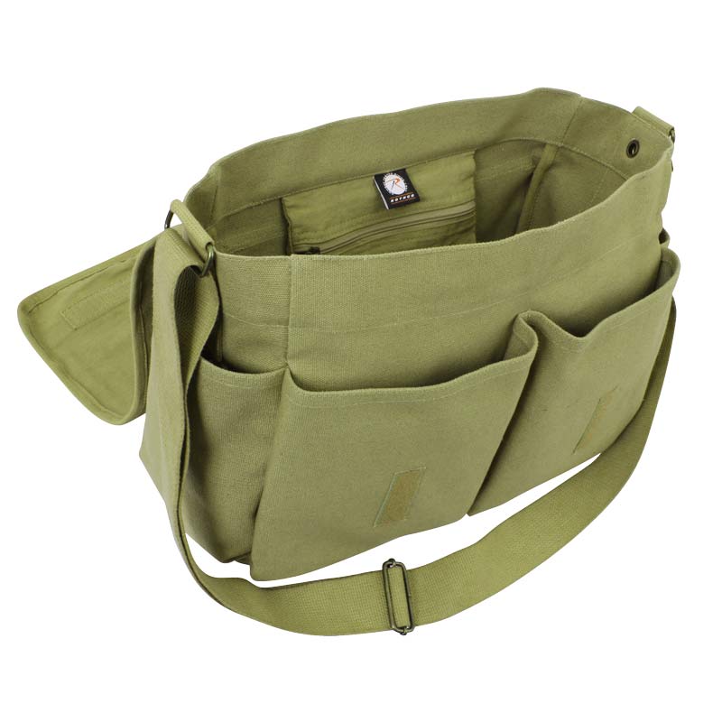 Classic Heavyweight Canvas Messenger Bag