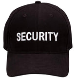 Embroidered Security Print Baseball Cap