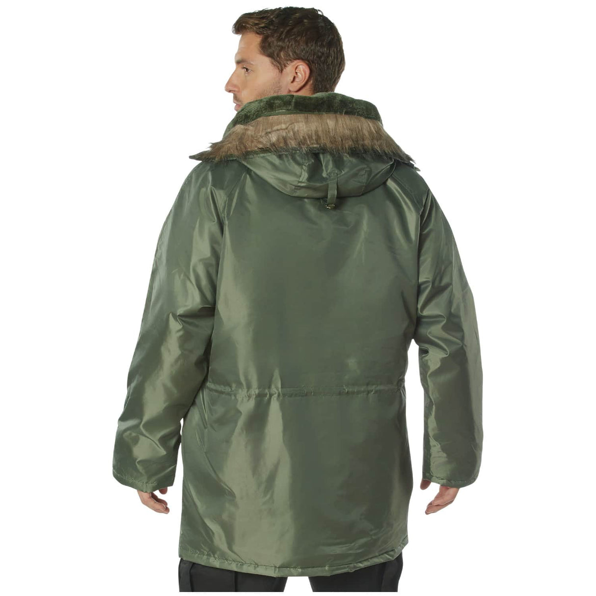 Sage Green N-3B Military Style Winter Snorkel Parka