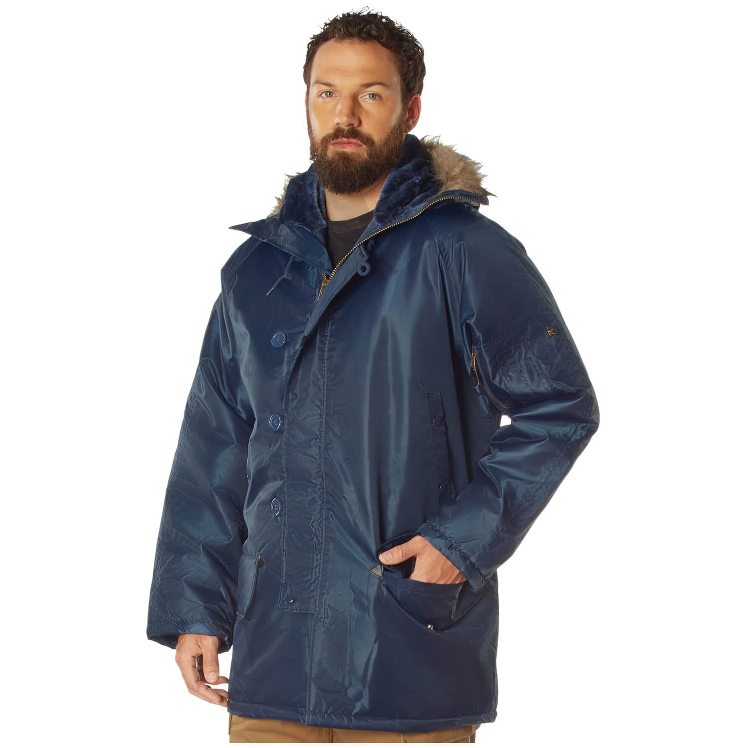 ジャケット・アウター wjk N-3B Military jacket Cold Weather N-3B Military Snorkel Parka Jacket Long
