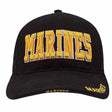 Black and Gold Embroidered US Marines Baseball Hat