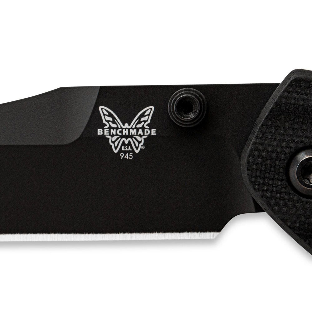 Benchmade Mini Osborne Black G10 2.92-Inch Folding Knife