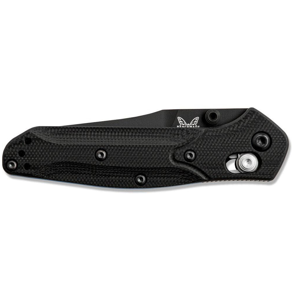 Benchmade Mini Osborne Black G10 2.92-Inch Folding Knife