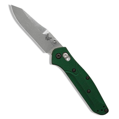 Benchmade Mini Osborne Green 2.92-Inch Folding Knife