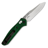 Benchmade Mini Osborne Green 2.92-Inch Folding Knife