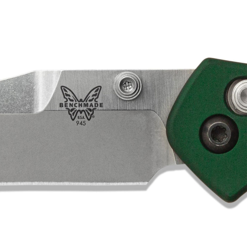 Benchmade Mini Osborne Green 2.92-Inch Folding Knife