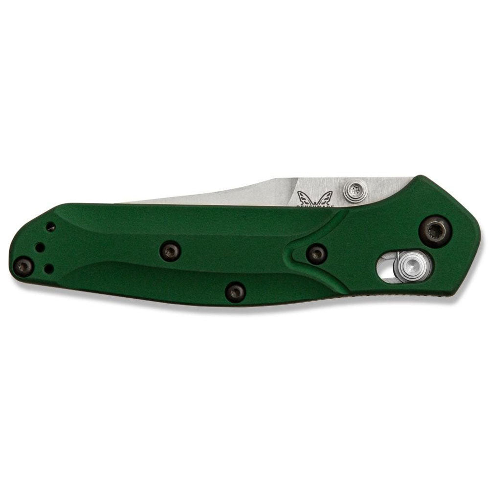 Benchmade Mini Osborne Green 2.92-Inch Folding Knife