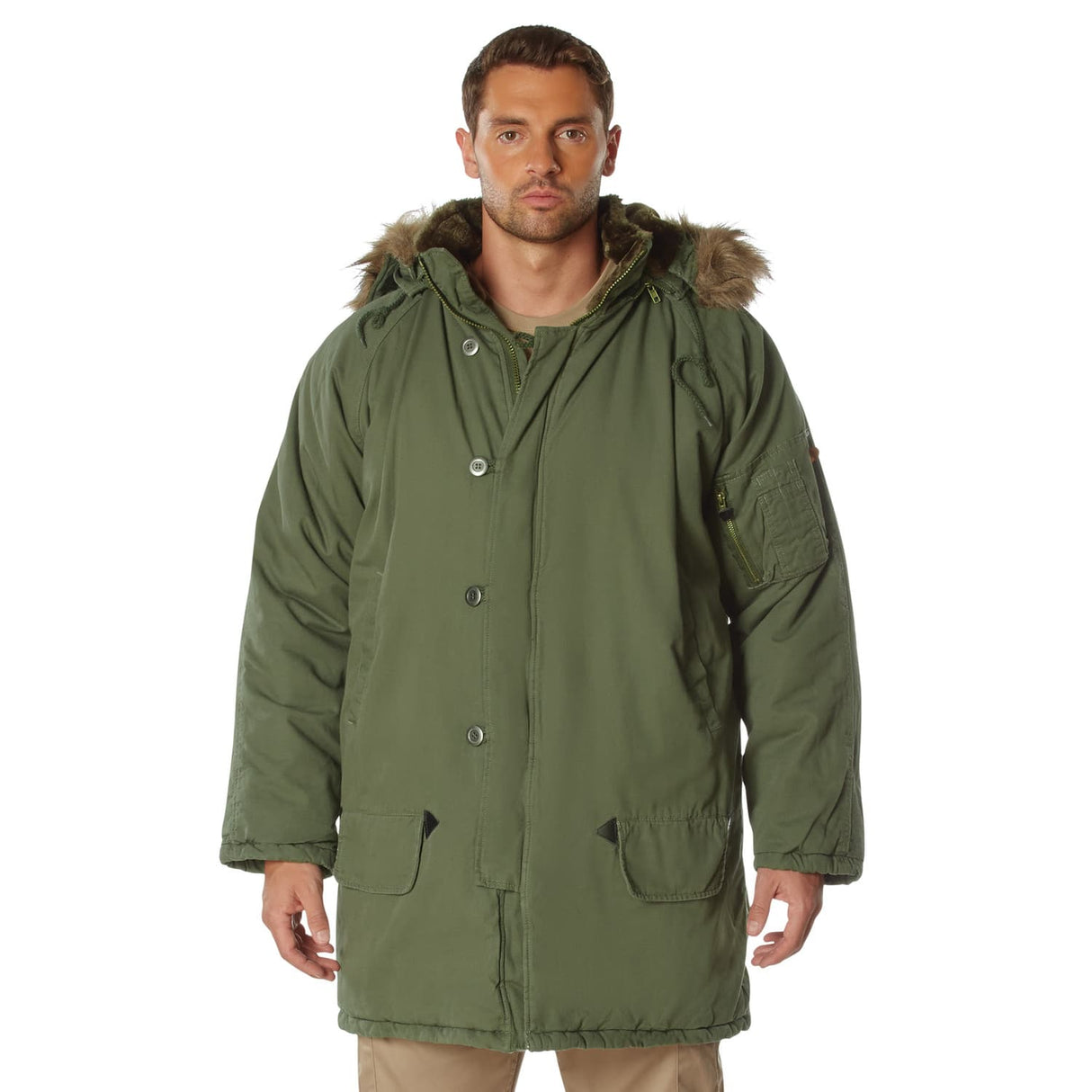 Vintage Military N-3B Winter Parka
