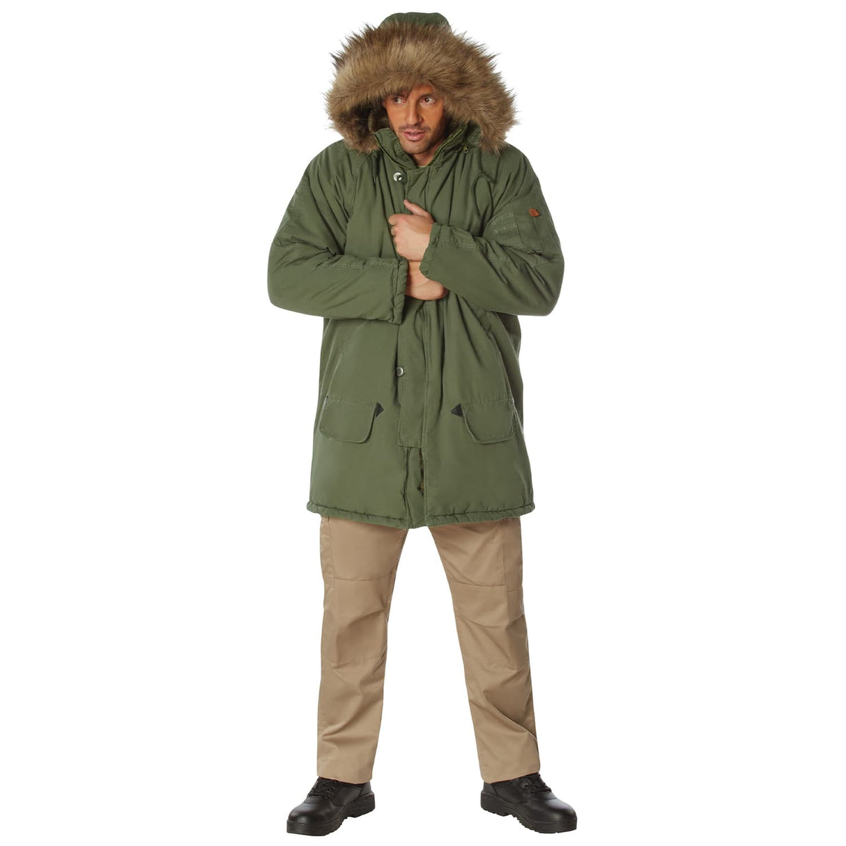 Vintage Military N-3B Winter Parka
