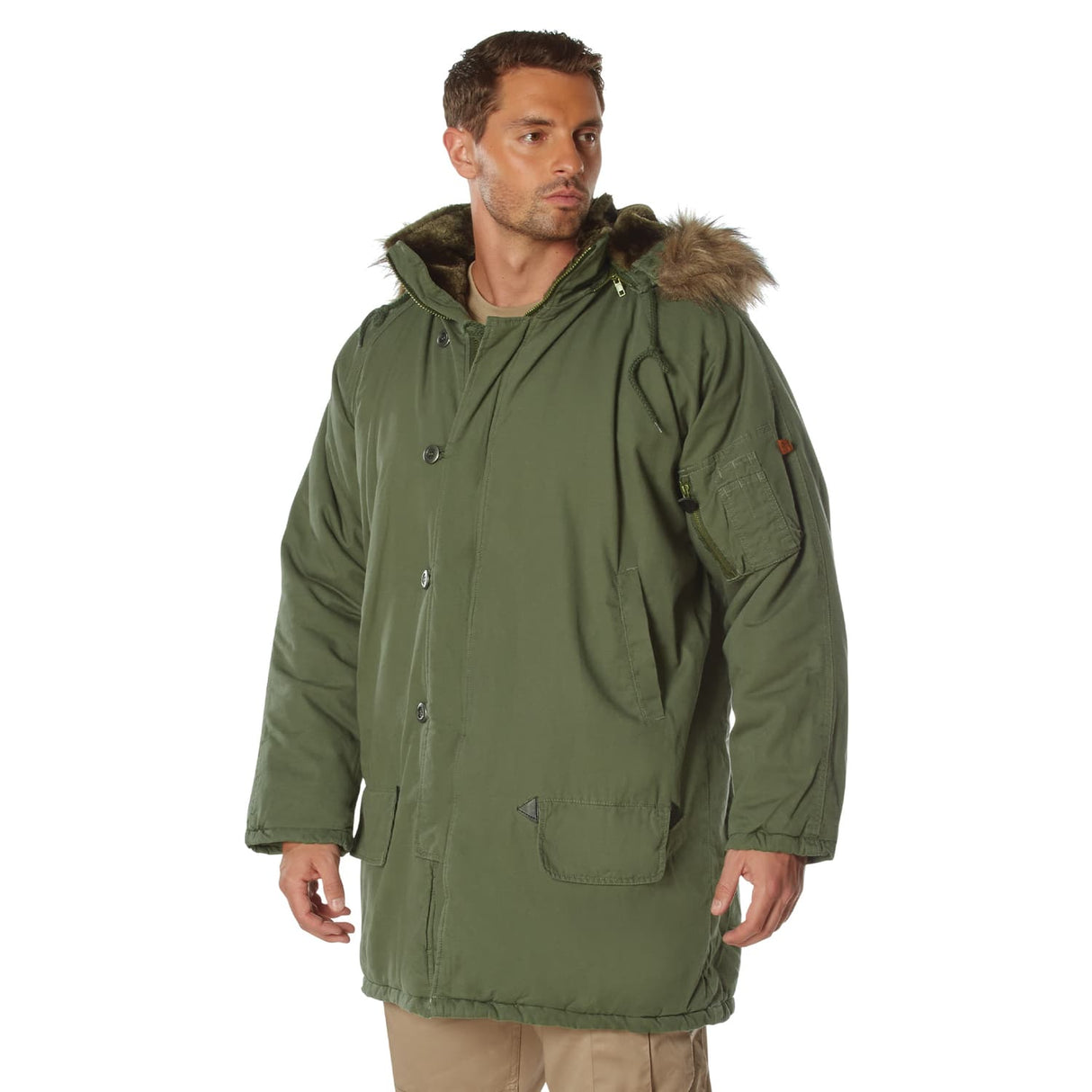 Vintage Military N-3B Winter Parka