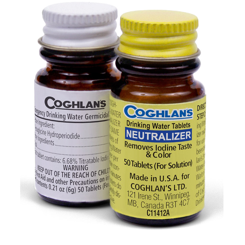 Coghlans Two Stage Drinking Water Purification Tablets