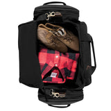 Black Canvas Long Weekend Bag