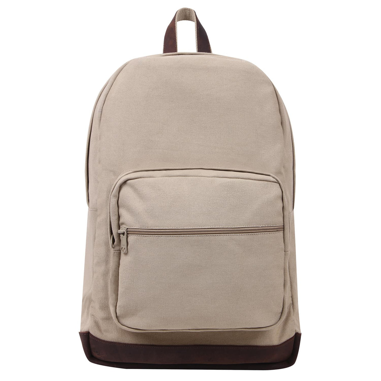 Vintage Khaki Teardrop Canvas Backpack