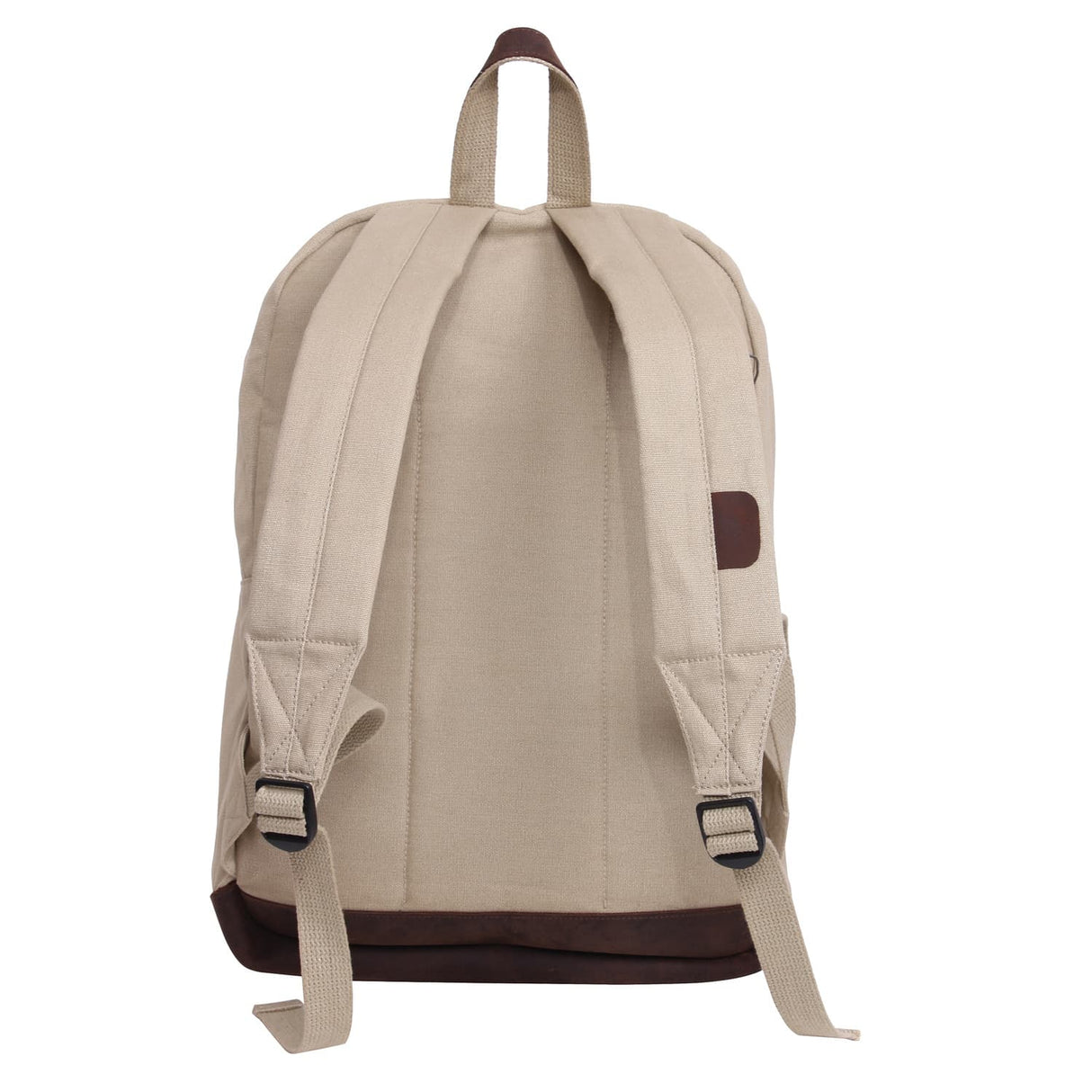 Vintage Khaki Teardrop Canvas Backpack
