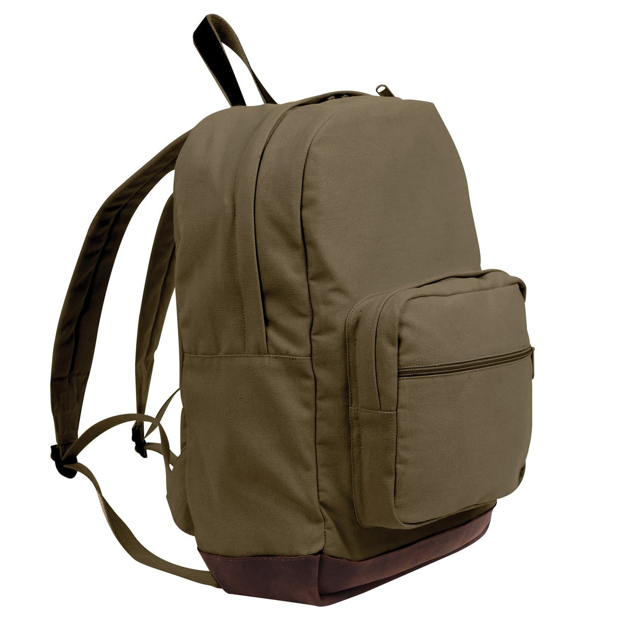 Vintage Olive Drab Teardrop Canvas Backpack