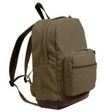 Vintage Olive Drab Teardrop Canvas Backpack