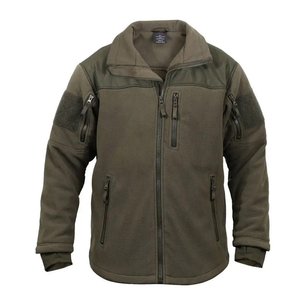 Spec-Ops Olive Drab Tactical Fleece Jacket