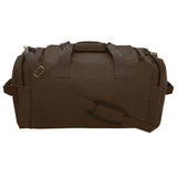 Vintage Brown Heavyweight Canvas Weekender Duffle Bag