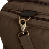 Vintage Brown Heavyweight Canvas Weekender Duffle Bag