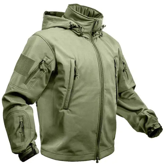 Special Ops Waterproof Olive Drab Soft Shell Jacket