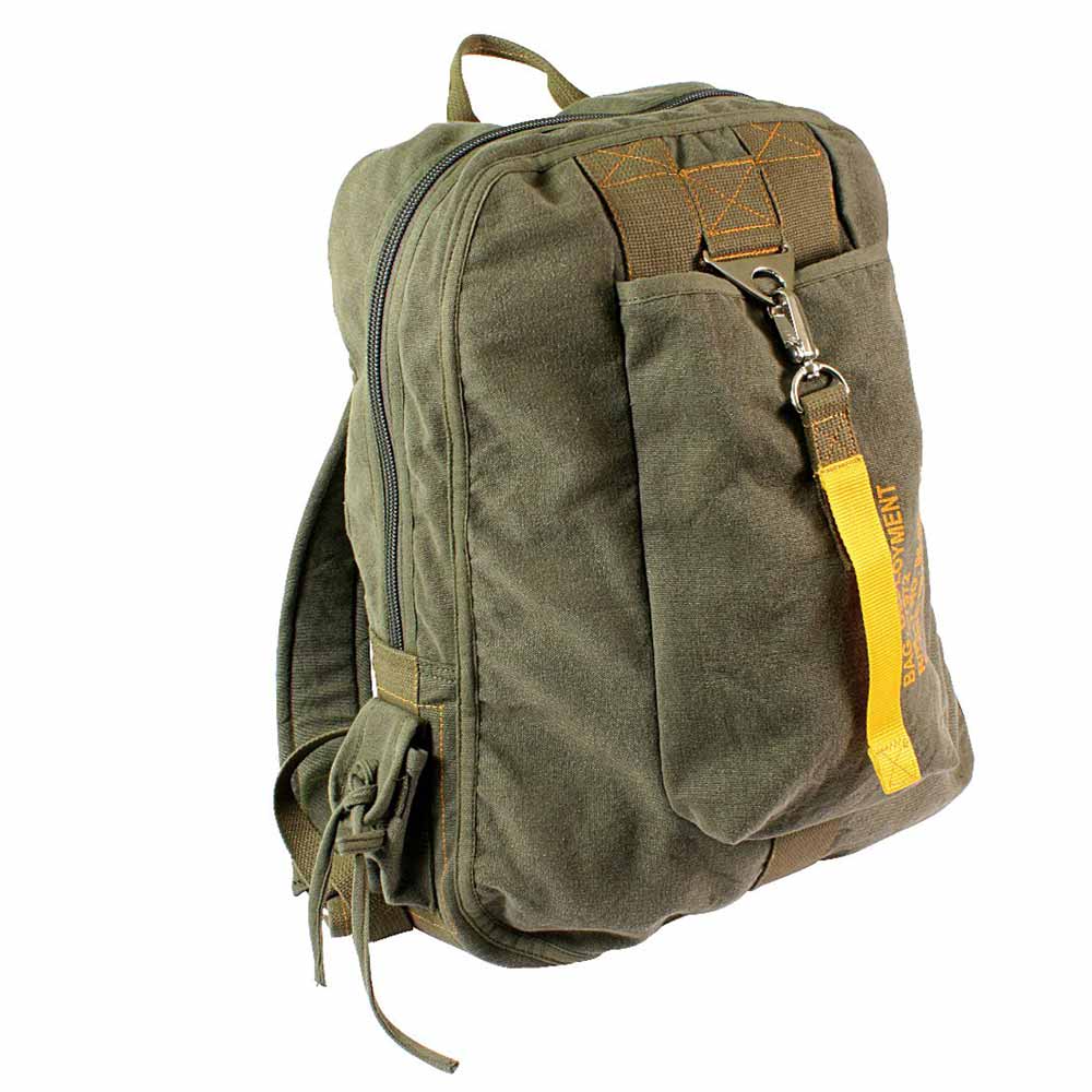 Vintage Canvas Backpack Flight Bag