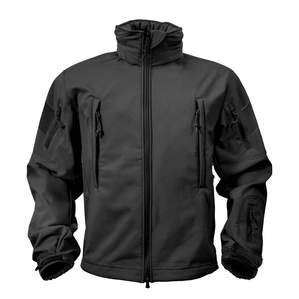 Special Ops Black Soft Shell Jacket