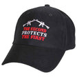 2nd Protects 1st Black Baseball Cap