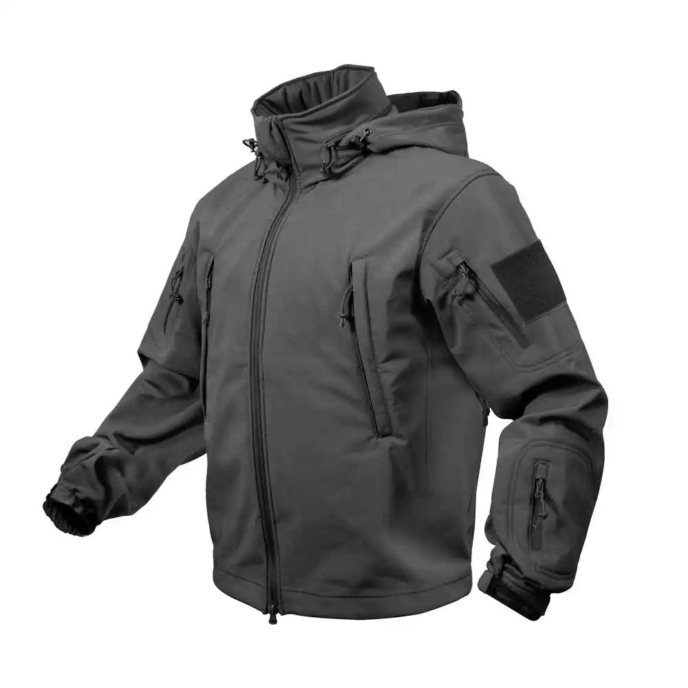 Spec-Ops Tactical Grey Softshell Jacket