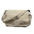 Vintage Khaki Messenger Bag