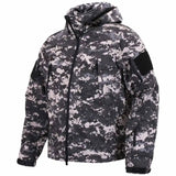 Special Ops Subdued Urban Digital Camo Tactical Soft Shell Jacket