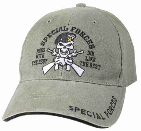 Vintage Olive Drab Special Forces Baseball Hat